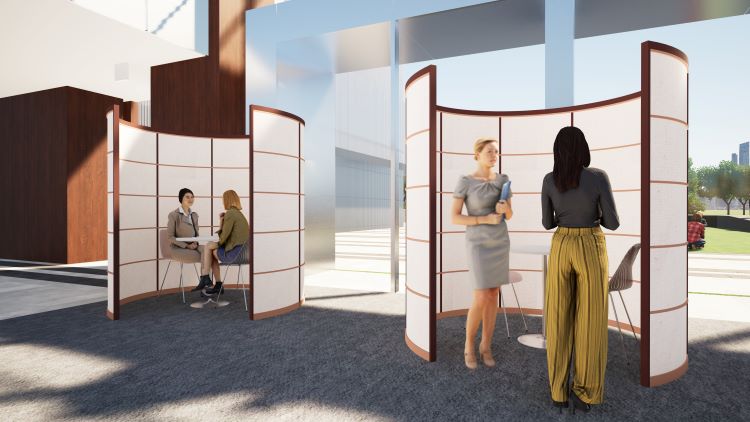 医師と話せる相談ブースのイメージ