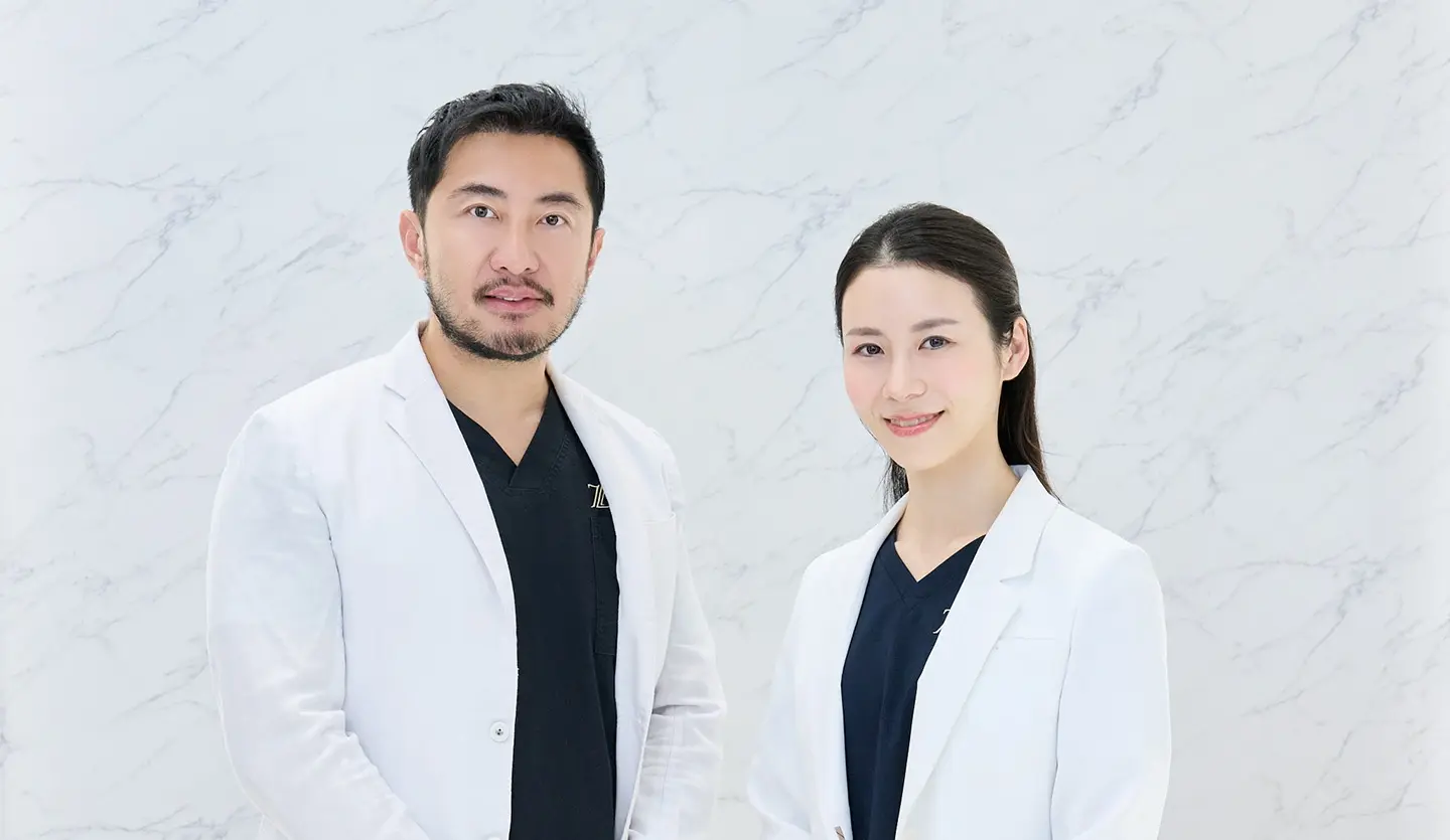 鉄 鑠 先生（Zetith Beauty Clinic / 医療法人社団 SUNSET 理事長）と守屋 亜妃 先生（Zetith Beauty Clinic銀座院）